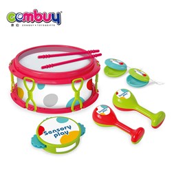 CB993254 CB993255 - Early fun hand instruments drum kit 6 piece musical baby toy
